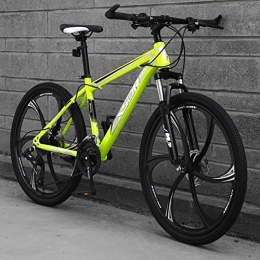 AP.DISHU Bike AP.DISHU Mountain Bike, Carbon Steel Frame Disc Brake 27-Speed Shiftable Bicycle Adult Outdoor Cross Country Bicycle, #E, 24inch