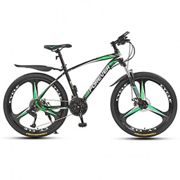 AUTOKS Mountain Bike AUTOKS Bike Guide, 26 Inches, 24 Inches, Mountain Bike, 21 / 24 / 27 / 30 Speed Gears, Fork Suspension, Adult Bicycle, Boys And Girls Bicycle, Green, 24 inch 30 speed