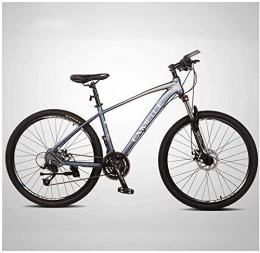 AYHa Bike AYHa 27-Speed Mountain Bikes, 27.5 inch Big Tire Mountain Trail Bike, Dual-Suspension Mountain Bike, Aluminum Frame, Men's Womens Bicycle, Blue