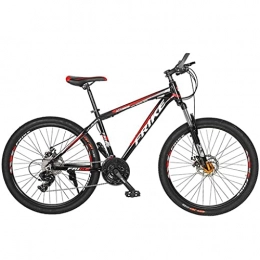 BaiHogi Bike BaiHogi Professional Racing Bike, 26-Inch Men's Mountain Bike Aluminum Alloy Frame Mountain Bicycle with Full Suspension 21 / 24 / 27 Speed with Dual Disc Brakes / 27 Speed (Color : -, Size : 27 Speed)