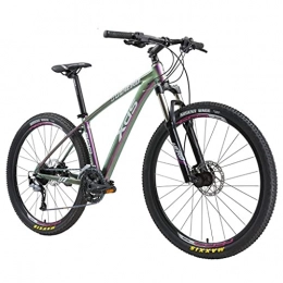 BaiHogi Mountain Bike BaiHogi Professional Racing Bike, Mountain Bike 27 Speed Professional Disc Brake MTB Bicycle 27.5 inch Large Wheel Diameter Ultra-Light Color-Changing Cross-Country Bicycle (Color : -, Size : -)