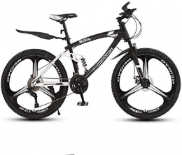 baozge Mountain Bike baozge Adult Mens 24 Inch Mountain Bike Student High-Carbon Steel City Bicycle Double Disc Brake Beach Snow Bikes Magnesium Alloy Integrated Wheels-C_21 speed