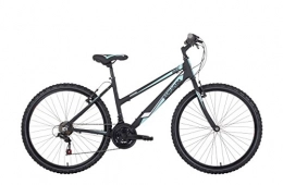 Barracuda  BarracudaDraco Womens' Mountain Bike Black / Mint Green, 19" inch alloy frame, 18 speed powerful rear v-brake front & rear 26" alloy rims with mtb specific tyres