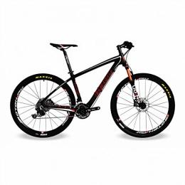 BEIOU Bike BEIOU 650B Mountain Bike 27.5-Inch 10.7kg T800 Carbon Fiber Ultralight Frame 30 Speed SHIMANO M610 DEORE MTB Matte 3K CB20 (Matte Black, 17-Inch)