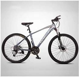 NOLOGO Mountain Bike Bicycle 27-Speed Mountain Bikes, 27.5 Inch Big Tire Mountain Trail Bike, Dual-Suspension Mountain Bike, Aluminum Frame, Men's Womens Bicycle (Color : Blue)