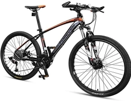 NOLOGO Mountain Bike Bicycle 33 Speed Mountain Bikes, Men Aluminum Frame Disc Brake Hardtail Mountain Bike, Womens Mountain Bicycle, All Terrain Mountain Bike, Gray, 27.5 Inch (Color : Grey, Size : 27.5 Inch)