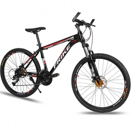 AEF Mountain Bike Bicycle, Adult Mountain Bike, 26-Inch, 27 Speed, Dual Disc Brake, Strong Alloy Frame, Adjustable Suspension Fork
