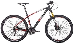 NOLOGO Bike Bicycle Adult Mountain Bikes, 27-Speed 27.5 Inch Big Wheels Alpine Bicycle, Aluminum Frame, Hardtail Mountain Bike, Anti-Slip Bikes, Orange (Color : Grey)