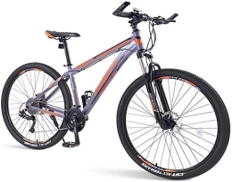 NOLOGO Mountain Bike Bicycle Mens Mountain Bikes, 33-Speed Hardtail Mountain Bike, Dual Disc Brake Aluminum Frame, Mountain Bicycle with Front Suspension, Green, 29 Inch, Size:26 (Color : Orange, Size : 29 Inch)