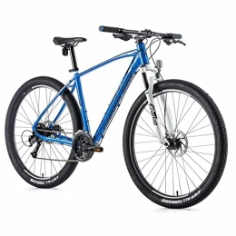 Leaderfox  Bicycle Muscular Mountain Bike 29 Leader Fox esent 2021 Blue 7v Frame 22 Inches (Adult Size 190 to 198 cm)