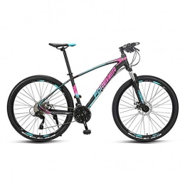 Yuxiaoo Mountain Bike Bike, 27.5 inch Mountain Bike, 27 Speed Bicycle, with Ultra Light Aluminum Alloy Frame, for Adult and Teenagers, Easy to Install, Adapt to Various terrains / A / 175x95cm