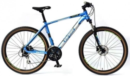 Boss Cycles Mountain Bike Boss Phantom Blue 27.5 Inch Alloy Hydraulic Mountain Bike Teenager to Adult MV Sports