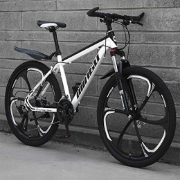 Breeze  BREEZE 26 Inch Mountain Bike Bicycle Adult Student Outdoors Hardtail Mountain Bikes Cycling Road Bikes Exercise Bikes, white and black, 21 speed