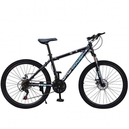  Bike Carbon Time trial Bike Junior Aluminum Full Mountain Bike, Stone Mountain 26 Inch 21-Speed ​​Bicycle Bikes Men To Outdoor School (Color : As shown, Size : 21)