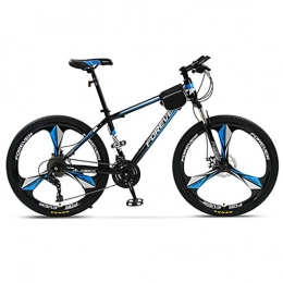 CDBK Bike CDBK Off-Road Mountain Bike, 26 Inch 30-Speed Shiftable Bicycle Student Double Disc Brake Racing, Unisex Urban Adult Bicycle Blue