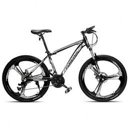 Chengke Yipin Mountain Bike Chengke Yipin Mountain bike bicycle Variable speed adult bicycle 24 inch 24 speed One wheel High carbon steel frame Student youth shock-absorbing mountain bike-black
