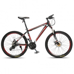 Chengke Yipin Mountain Bike Chengke Yipin Mountain bike bicycle Variable speed adult bicycle 26 inch 24 speed high carbon steel frame Student youth shockproof mountain bike-red