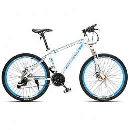 Chengke Yipin Mountain Bike Chengke Yipin Mountain bike bicycle Variable speed adult bicycle 26 inch 27 speed high carbon steel frame Student youth shockproof mountain bike-blue