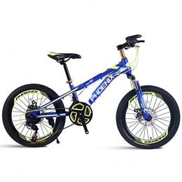 Chengke Yipin Mountain Bike Chengke Yipin Mountain bike off-road shift children's bicycle shock-absorbing disc brakes male and female students bicycle 21 speed-Black blue_twenty two