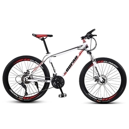 CHHD Mountain Bike CHHD Mountain Bike，Adult Offroad Road Bicycle 24 Inch 21 / 24 / 27 Speed Variable Speed Shock Absorption， Teenage Students， Men and Women Sports Cycling Racing Ride 10wheels- 24