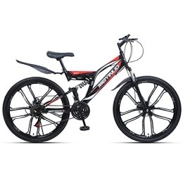 LiRuiPengBJ Bike Children's bicycle 26 Inches Mountain Bike 21 Speeds Gears Bike Adjustable Seat Mountain Bike for Men and Women, with Dual Disc Brakes and Shock Absorbers ( Color : Style5 , Size : 26inch27 speed )