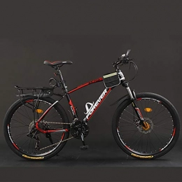 CJF Bike CJF Adult Mountain Bike 26 Inch Outroad Bicycles with Dual Disc Brakes for Adult, Men, Women(21-Speed, 24-Speed, 27-Speed, 30-Speed), A, 27 speed