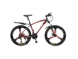 CNAJOI-TDFY Mountain Bike CNAJOI-TDFY Mountain Bike 26 Inches, MTB Bicycle with 3 / 6Cutter Wheel, 30-Speed Lightweight Hardtail Mountain Bicycle High-carbon Steel Full Suspension Frame Off-Road Cycling