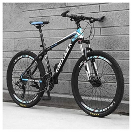 COSCANA Bike COSCANA Adult Mountain Bikes 26 Inch 21-30 Speed Mountain Bike Front Suspension MTB Bikes For Men And Women With Double Disc BrakeBlack-21 Speed