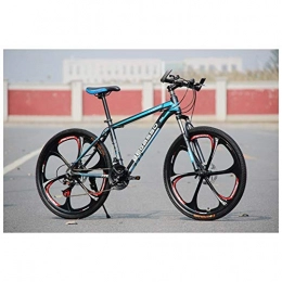 COSCANA Bike COSCANA Mountain Bike 26" 21-27 Speed Suspension Fork Anti-Slip Outdoor Bicycle With Dual Disc Brake And High Carbon Steel Frame MTBBlue-27 Speed
