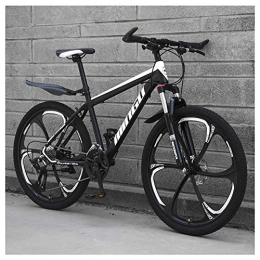 COSCANA Mountain Bike COSCANA Mountain Bike, 26 Inch Wheels 21-30 Speed Bicycle, Adult Teens Bicycle Front Suspension, MTB Bikes For Men And Women OutdoorBlack-30 Speed