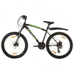 LINWXONGQP Mountain Bike Cycling Mountain Bike 21 Speed 26 inch Wheel 46 cm Black