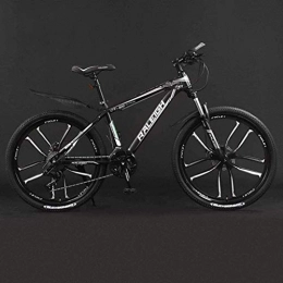 CYSHAKE Mountain Bike CYSHAKE 26 inch Mountain Bike Bicycle, Aluminum Alloy Frame, Double Disc Brake, 21 / 24 / 27 / 30 Speed, 10 Cutter Wheel 6-20, 30