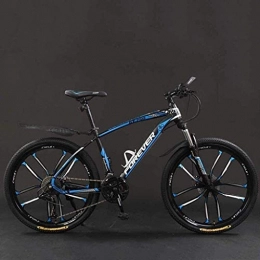 CYSHAKE Mountain Bike CYSHAKE Movement Bicycle, 26 inch 21 / 24 / 27 / 30 Speed Mountain Bikes, Hard Tail Mountain Bicycle, Lightweight Bicycle with Adjustable Seat, Double Disc Brake 6-6, 24 Speed Outdoor cycling