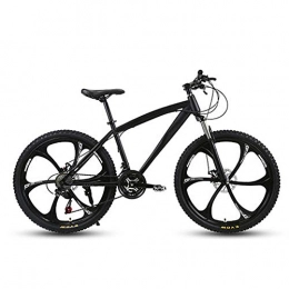 D&XQX Mountain Bike D&XQX Mountain Bike Bicycle for Adult, High Carbon Steel And Aluminum Alloy Frame, Double Disc Brake, PVC And All Aluminum Pedals 26 Inch, 27 speed