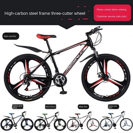 Dafang Mountain Bike Dafang Mountain bike shock absorber bicycle 26 inch disc brake 21 speed student car adult bicycle mountain bike-Carbon steel three_26 inch 27speed