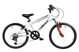Dallingridge Mountain Bike Dallingridge Brave Junior Hardtail Mountain Bike, 20" Wheel, 6 Speed - White / Red