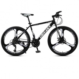 DGAGD Mountain Bike DGAGD 24 / 26 inch mountain bike bicycle men's and women's variable speed road racing light bicycle three-wheel-black_26 inches
