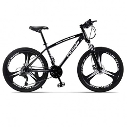 DGAGD Mountain Bike DGAGD 24 inch mountain bike adult tri-pitch one-wheel variable speed dual-disc bicycle-black_30 speed