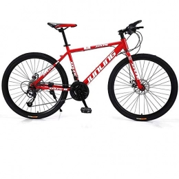 DGAGD Bike DGAGD 24 inch mountain bike adult variable speed spoke wheel bicycle-red_24 speed