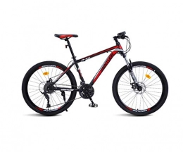 DGAGD Bike DGAGD 24 inch mountain bike cross-country variable speed racing light bicycle 40 cutter wheels-Black red_21 speed