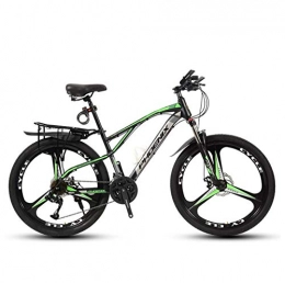 DGAGD Bike DGAGD 24-inch mountain bike geared into a young and easy-to-use tricycle-dark green_21 speed