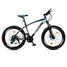 DGAGD Mountain Bike DGAGD 24 inch mountain bike male and female adult super light racing light bicycle spoke wheel-Black blue_21 speed