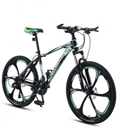 DGAGD Bike DGAGD 24 inch mountain bike male and female adult variable speed racing ultra-light bicycle six cutter wheels-dark green_27 speed