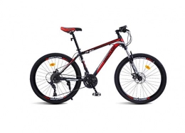 DGAGD Bike DGAGD 24 inch mountain bike variable speed light bicycle 40 cutter wheel-Black red_24 speed
