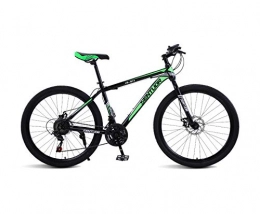 DGAGD Bike DGAGD 24-inch spoke wheel for mountain bike, off-road variable speed racing light bicycle-dark green_21 speed