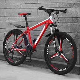 DGAGD Bike DGAGD 24 Speed ​​Mountain Bike Disc Brake Adult Ultra Lightweight Bicycle Tri-cutter-red_21 speed