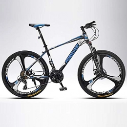 DGAGD Bike DGAGD 26-inch Mountain Bike Variable Speed ​​Light Bicycle Tri-cutter Wheel No. 2-Black blue_24 speed