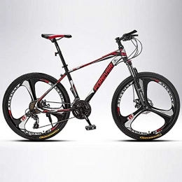 DGAGD Bike DGAGD 26-inch Mountain Bike Variable Speed ​​Light Bicycle Tri-cutter Wheel No. 2-Black red_24 speed