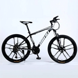 DGAGD Mountain Bike DGAGD Mountain bike bicycle 24 / 26 inch disc brake shock absorber men's and women's variable speed bicycle-six-wheel black-21 speed