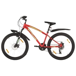 DIGBYS Mountain Bike 21 Speed 26 inch Wheel 42 cm Red